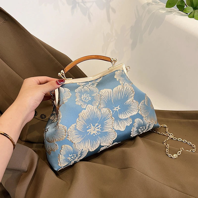 Women Party Dinner Bag Fashion Exquisite Ladies Dinner Bag Luxury Elegant Chain Simple Formal Gorgeous Crossbody Daily use Purse