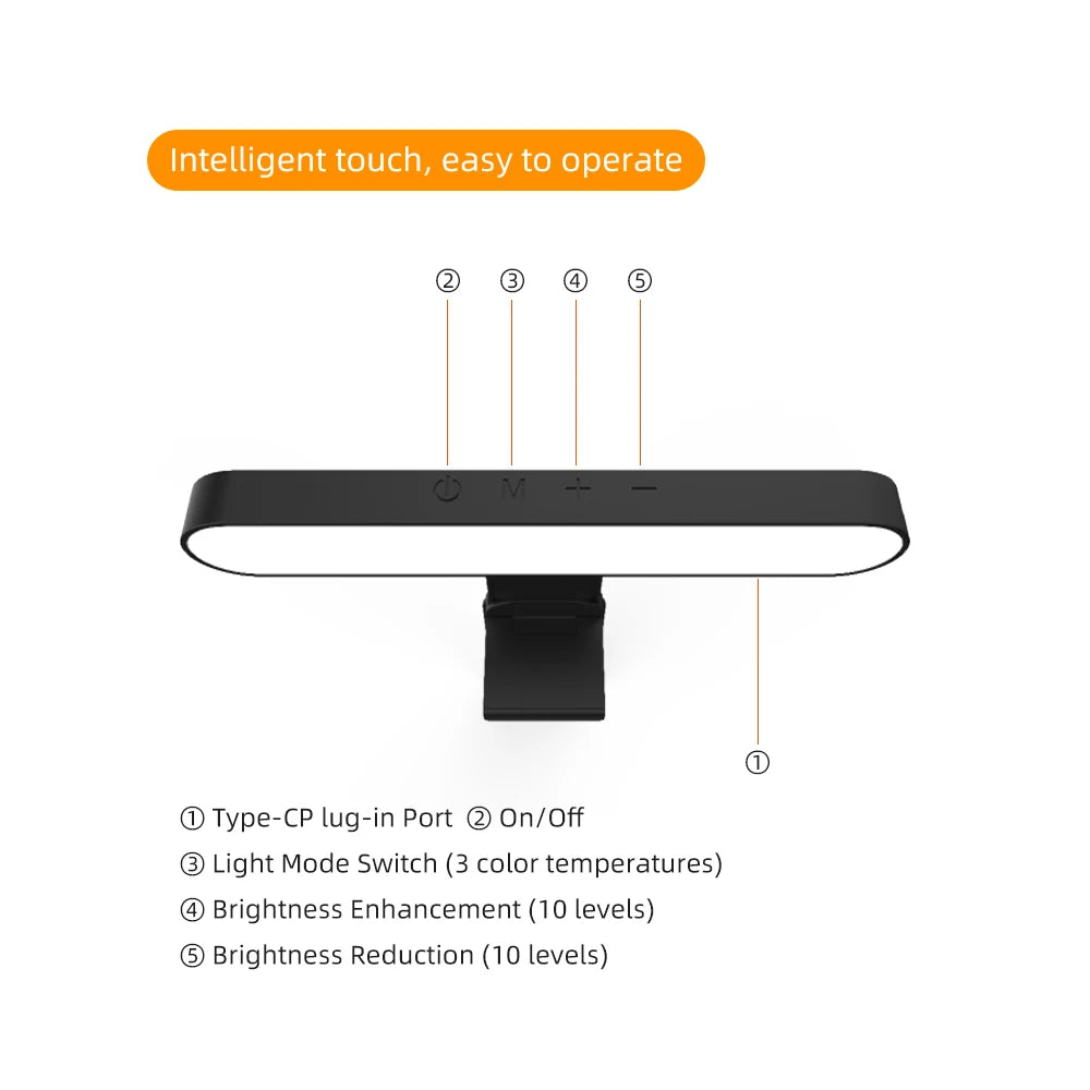 Video Conference Light Computer Light For Video Conferencing Video Call Lighting Adjustable Brightness Live Stream Light Phone