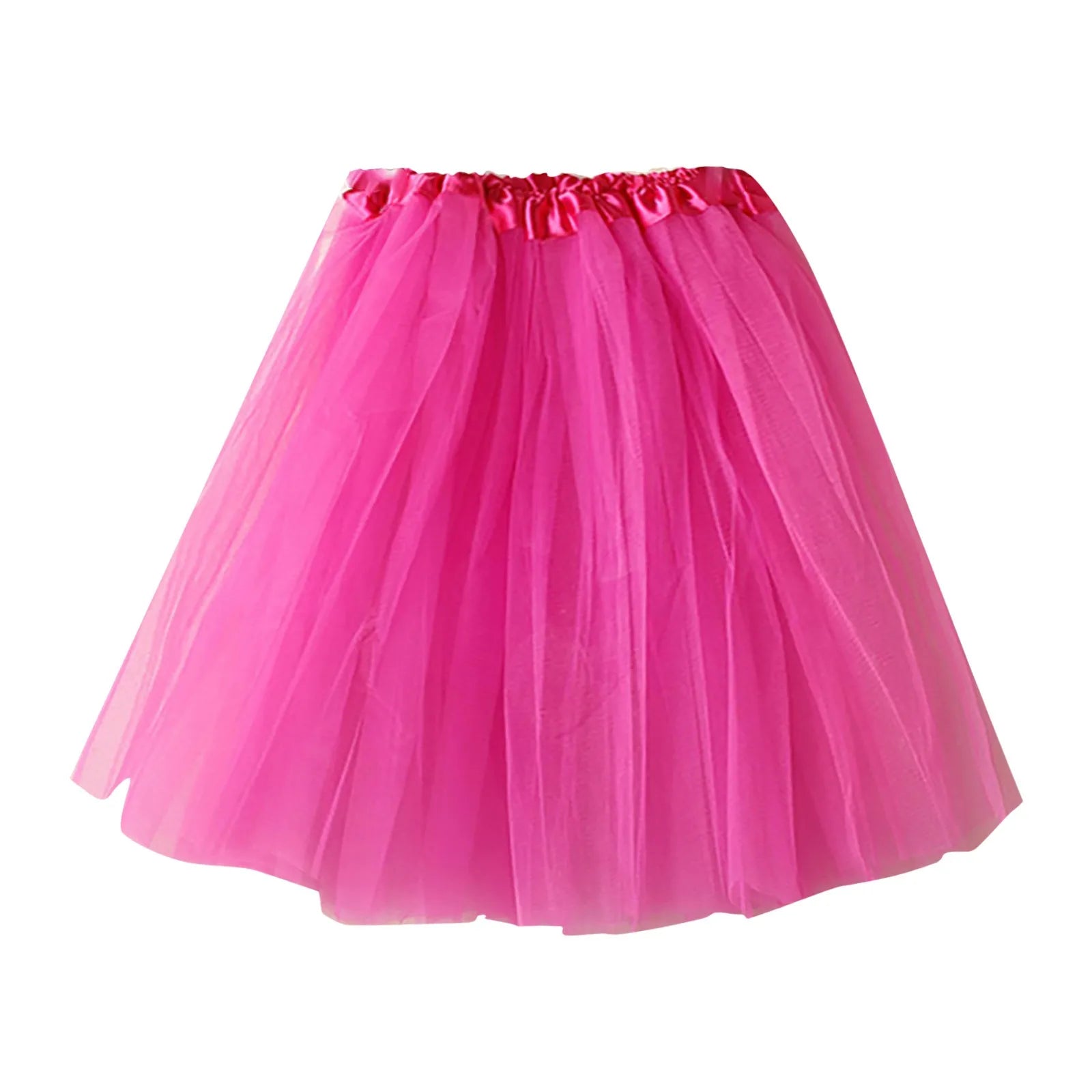 Black White Pleated Skirt Sexy Midi Tulle Skirt High Waist Full Lining Adult Tutu Korean Style Women Jupe Femme Faldas