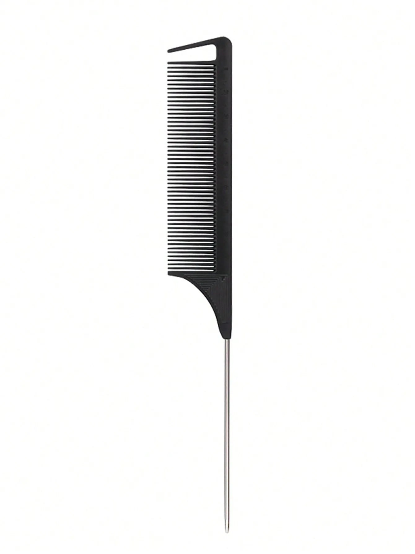Stainless Steel Pointed Tail Hair Comb – Professional Salon Hair Styling Tool, Hair Brush for Real Hair Wigs