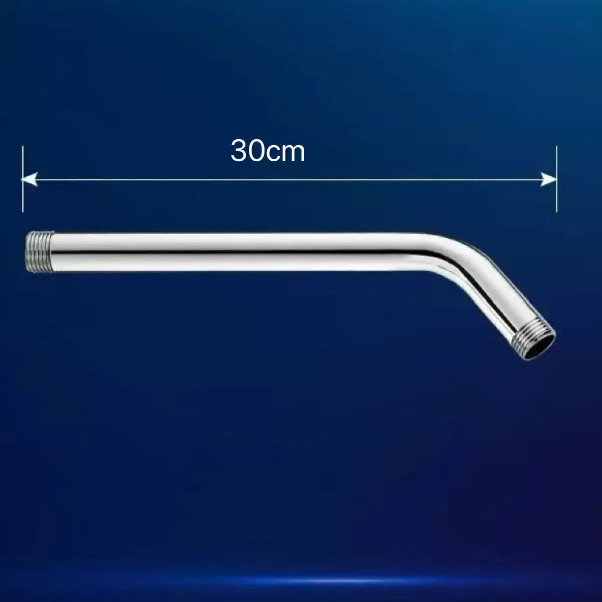 15/20/25/30/35cm Stainless Steel Wall Shower Arm Shower Head Extension Pipe Arm Bracket Bathroom Home Accessories