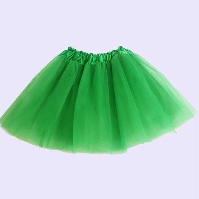 Women's Tutu Skirt 50s Rockabilly Petticoat Ballet Underskirt Elastic High Waist Ballet Skirt Dance Dress Costume Party Skirt