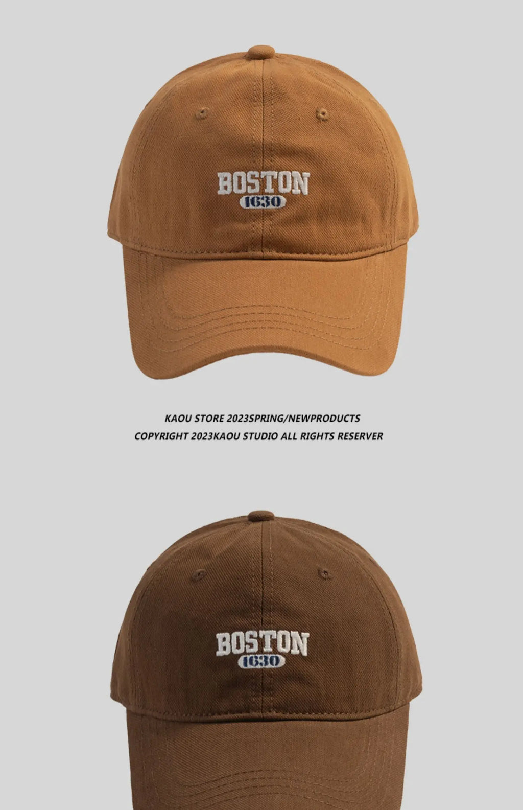 Hat Female Pink Ins Embroidered Peaked Cap Korean Style Versatile Curved Brim Trendy Men's Baseball Cap Spring and Autumn