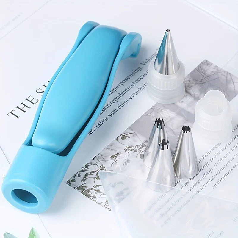 Cake Decorating Tool Set Cake Decorating Pen Baking Tool Kit Pastry Icing Piping Bag Cookie Cream Squeeze Gun Baking Supplies