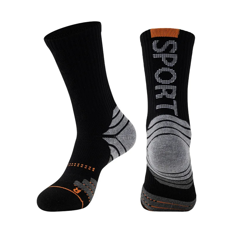 Men Sports Sock Women Breathable Compression Crossborder Supply Running Riding Cycling Knee Basketball Biking Hockey Soccer W101