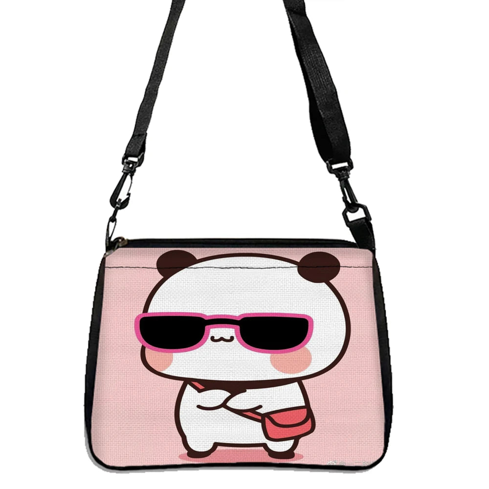 Women Shoulder Bag  Bubu Dudu Print Large Capacity Shopping Bags for Lady Cartoon Grocery Tote Bag Handbags 10.11