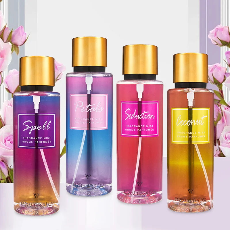 Women Victoria Perfume Lasting Charm Spray Vanilla Coconut Mixed Sandalwood Secret Spray Fragrance Flower Fruit Airfresh Perfume