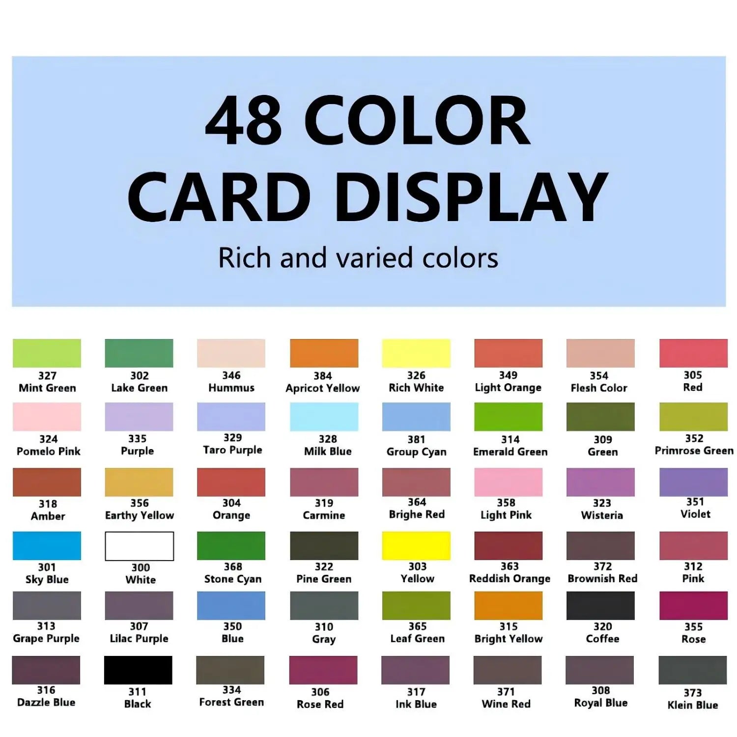 Acrylic  Markers Brush Tip Paint Marker 12-72 Colors Acrylic Paint Pen for Rock Canvas Wood Ceramic Adult Coloring DIY Crafts
