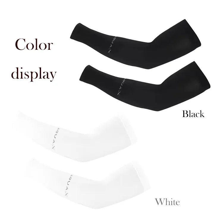 3 Pairs Breathable Sun Protection Sleeves UV Protective Gear for Sports Driving Outdoor Adventures Compression Arm Covers