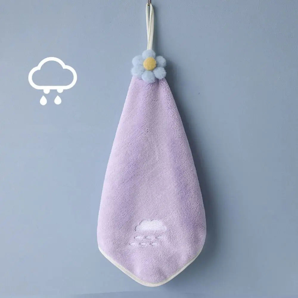 Thicken Kitchen Wipe Microfiber Microfiber Towel Kitchen Rags Absorbent Cloth Hand Towel Dishcloths Handkerchief Kitchen Towels