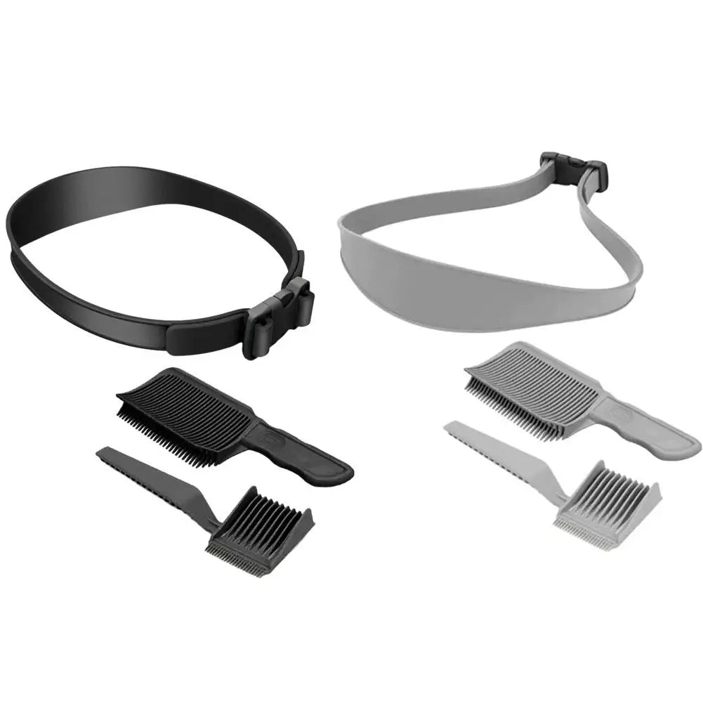 Fading Comb Professional Barber Clipper Blending Flat Top Hair Cutting Comb For Men Heat Resistant Fade Brush Salon Styling Tool