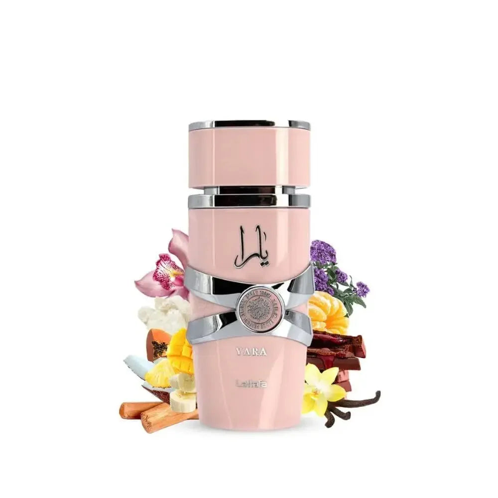 Yara by Lattafa Perfumes | Eau De Parfum - 100ml (3.4 fl oz) | - Women Long-Lasting Floral Scent Best Valentine's Day Gif