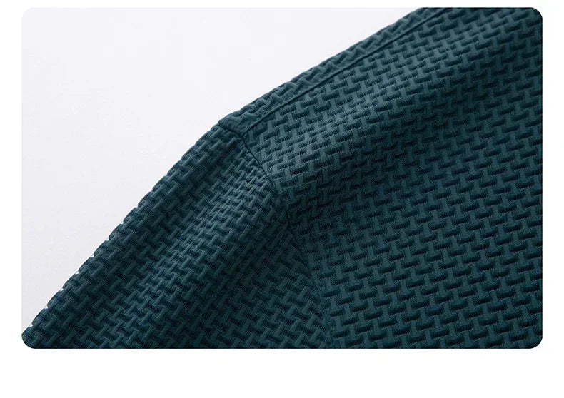 Business Casual Sweat-absorbing Top Brand Clothes Summer New Men's Short Sleeve T-shirt Ice Silk Cool and Breathable POLO Shirt