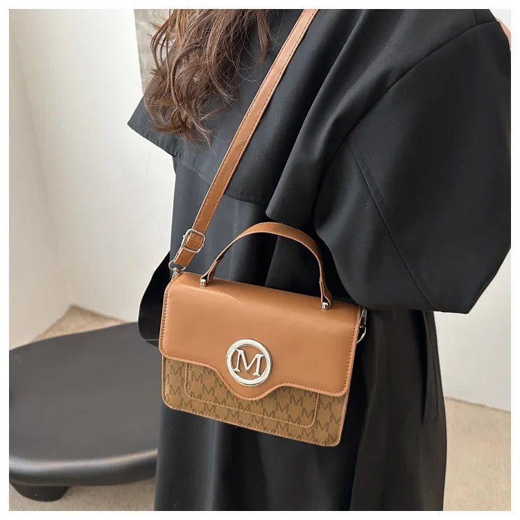 2025 Women's Bag Large Capacity Handbag Women's Bag New Women's Bags Texture Single Shoulder Big Bag Mom's Bags