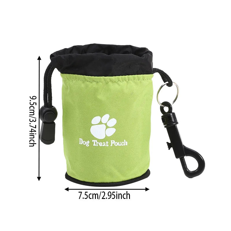 Pet Dog Puppy Training Treat Snack Pet Feed Pocket Pouch Multifunctional Pouch Food Crossbody Bag Pocket Dogwalking Waist Bag