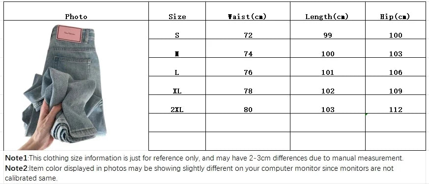 Mulheres perna larga calças de brim baggy senhora vintage y2k punk cintura baixa solta calças jeans streetwear moda lixo longo s