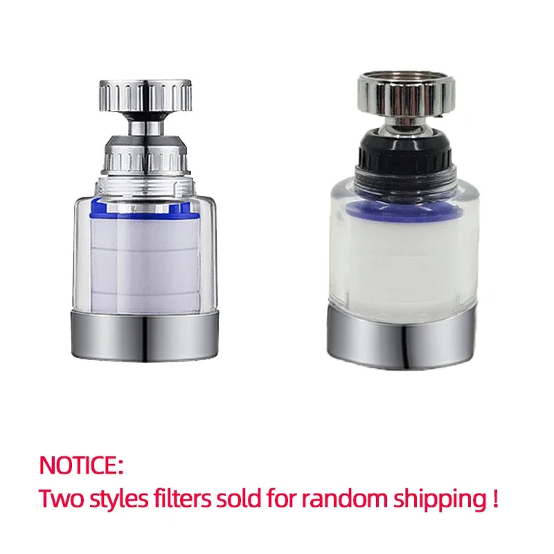 360 Rotating Water Purifier Filter Tap Universal For Kitchen Bathroom Shower Household Filter PP Cotton High Density