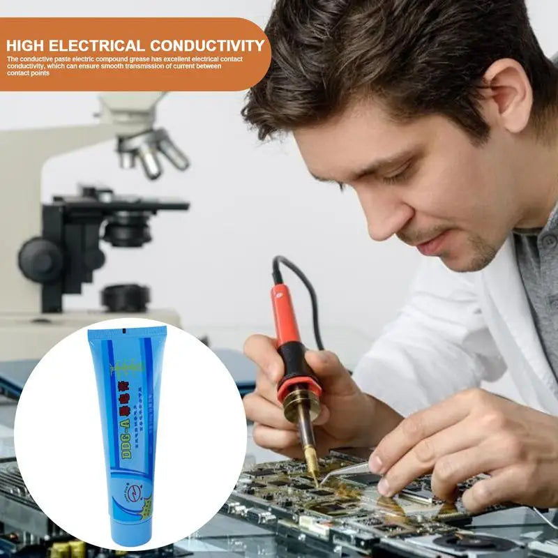 Electrical Grease 100g Electrical Contact Lubricant Grease Electronics Lubricant for Electrical and Automotive Applications