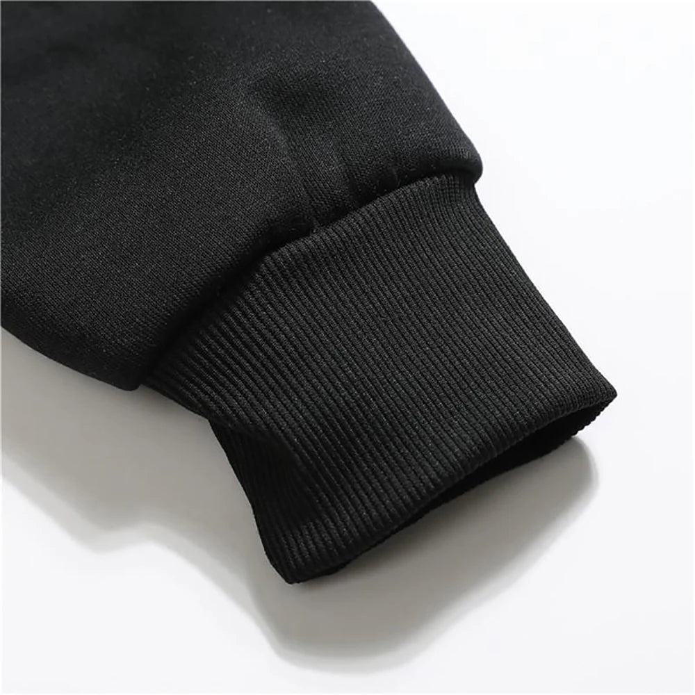 Fashion Zipper Hoodies Women/Men Fashion Long Sleeve Hooded Sweatshirt Casual Autumn Winter Sportwear Solid Clothes