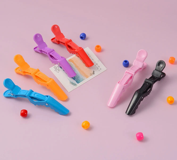 5-30Pieces Crocodile clip Plastic Anti-Slip Hair Clip Black/Pink/White Durable Hairpin Hair Styling Accessories Unisex