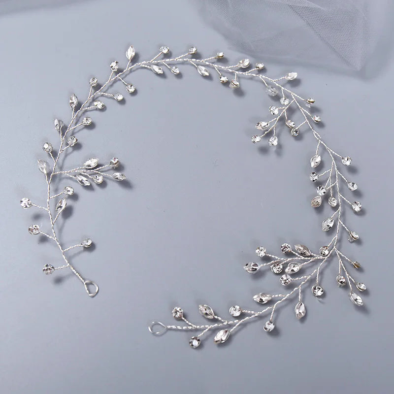 Crystal Wedding Hair Combs Miraculous Women Headbands Accessories Flower Bridal Headpiece Clip Bride Jewelry Gift