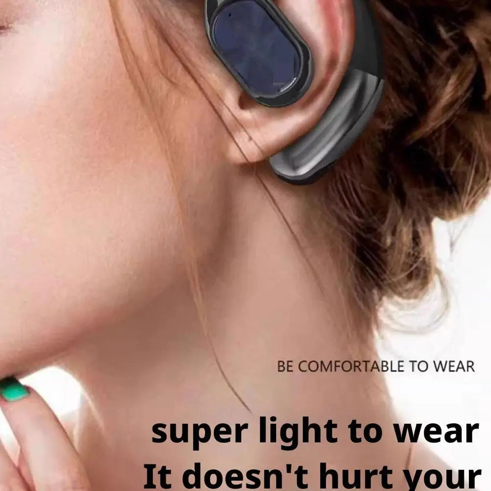 Ear Buds Headphones Bluetooth Ipx5 Waterproof & Sweatproof Comfortable Ear Hooks Noise Isolation Noise Isolation For Running