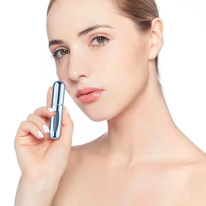 Travel Mini perfume Refillable Atomizer Container Portable Travel Size Scent Pump Case Fragrance Empty Spray Bottle 5ml