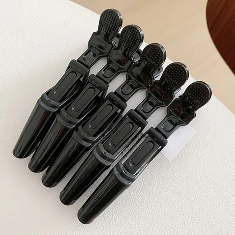 5-30Pieces Crocodile clip Plastic Anti-Slip Hair Clip Black/Pink/White Durable Hairpin Hair Styling Accessories Unisex