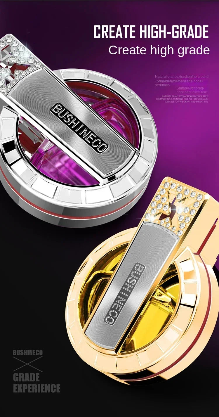 Car Perfume Air Freshener Auto Vent Aromatherapy High-End and Elegant Car Perfume Good Gifts for Women Long Lasting Perfume