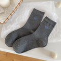 Socks For Women New Heart Design Cute Socks Breathable Simple Korean Style Sweat absorption Girls Cotton Socks Daily Classic