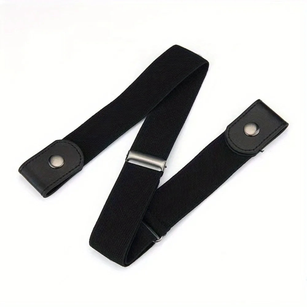 Trendy No Buckle Elastic Waist Belt For Men - Adjustable And Comfortable Solution For Jeans , Ideal Choice for Gifts