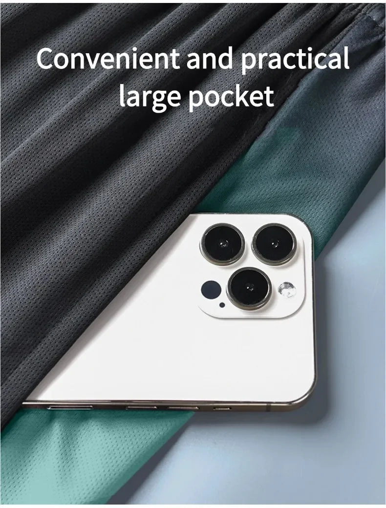 Men's casual suits, outdoor activity running suits, travel sportswear sets, park and beach outings, quick-drying and lightweight