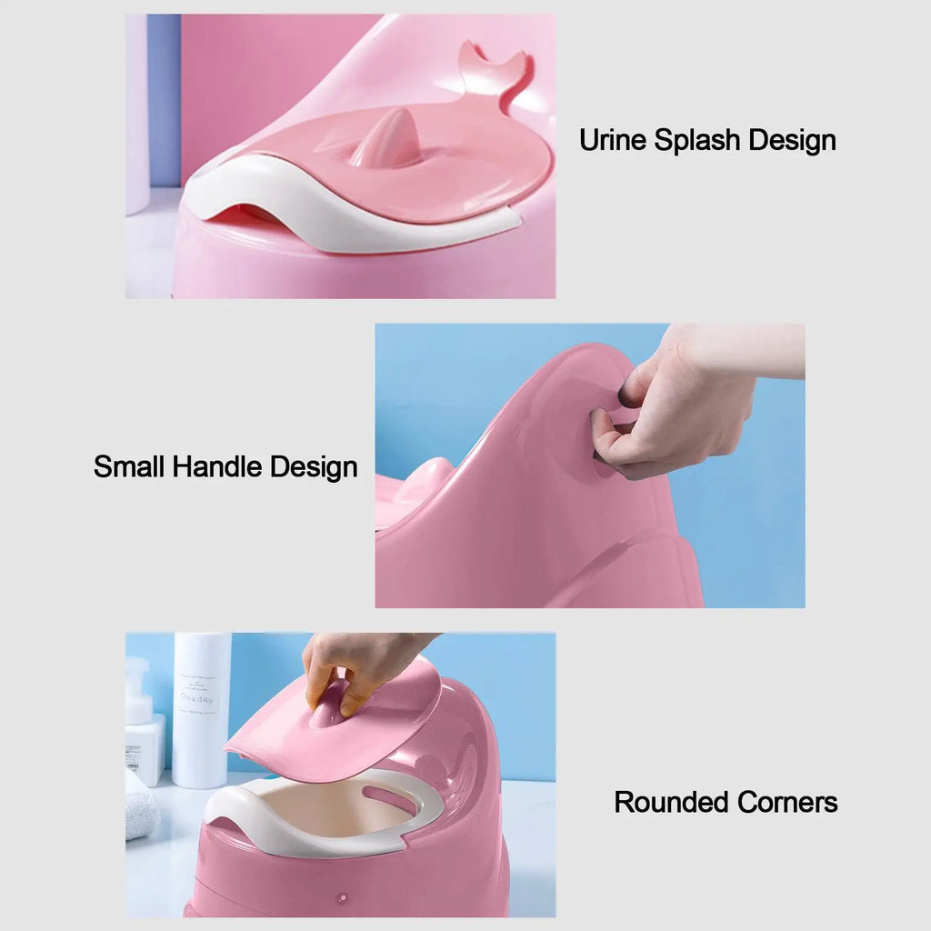 hot Toddler Potty Baby Toilet Trainer Portable Training Toilet For Travel Stable And Safe Oval Bottom Design Non Slip Potty