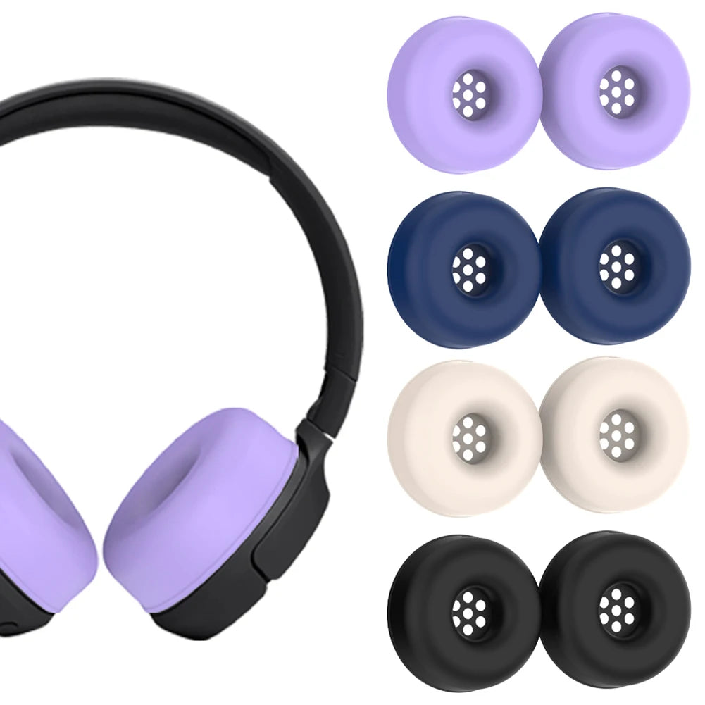 Silicone Earpad Covers Case Anti-Scratch Headphone Cover Waterproof Ear Cushions Cover Shockproof for JBL Tune 520BT Headphones