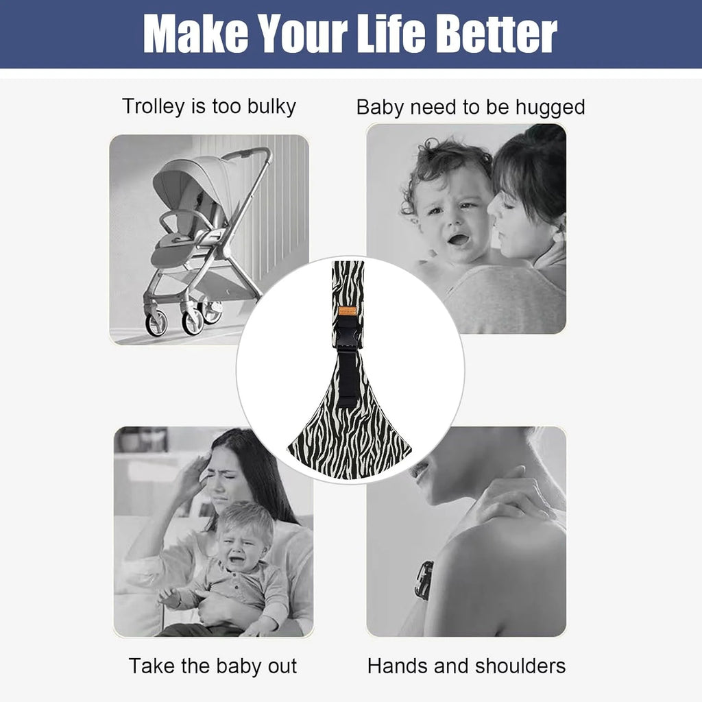 Portable Baby Carrier Wrap Toddler Accessories Multifunctional Strap Infant Bag Adjustable Shoulder Baby Carriers Sling for Kids