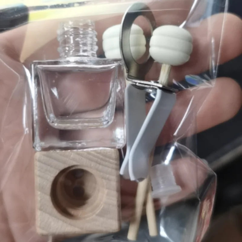 Empty Bottle, Empty Essential Oil Diffuser Bottle Car Air Purifier, Car Perfume Diffuser Bottle Aromatherapy Fragrance Ornament