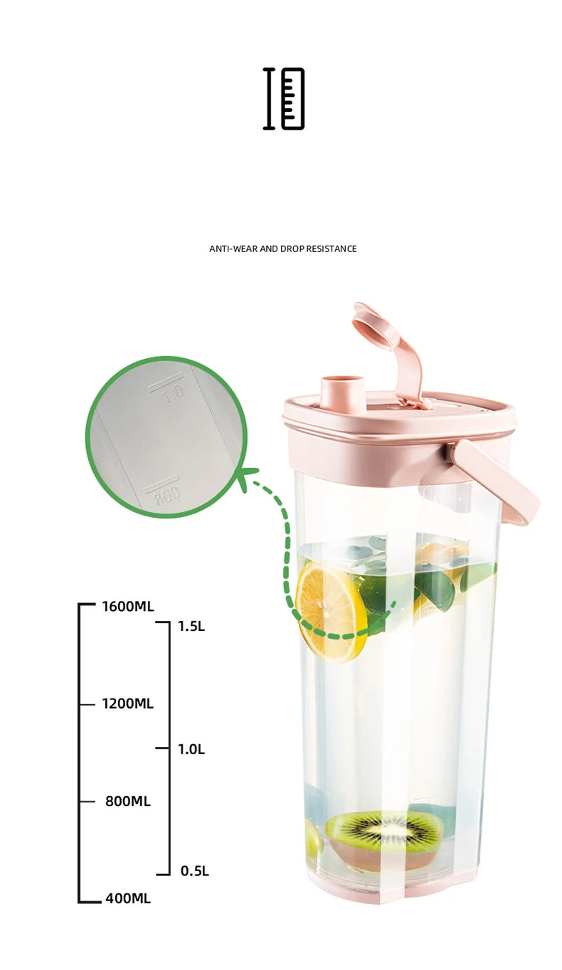 GIANXI Large Capacity Cold Water Pitcher Cold Kettle Refrigerator Iced Beverage Dispenser Refrig Plasticerator Family Living