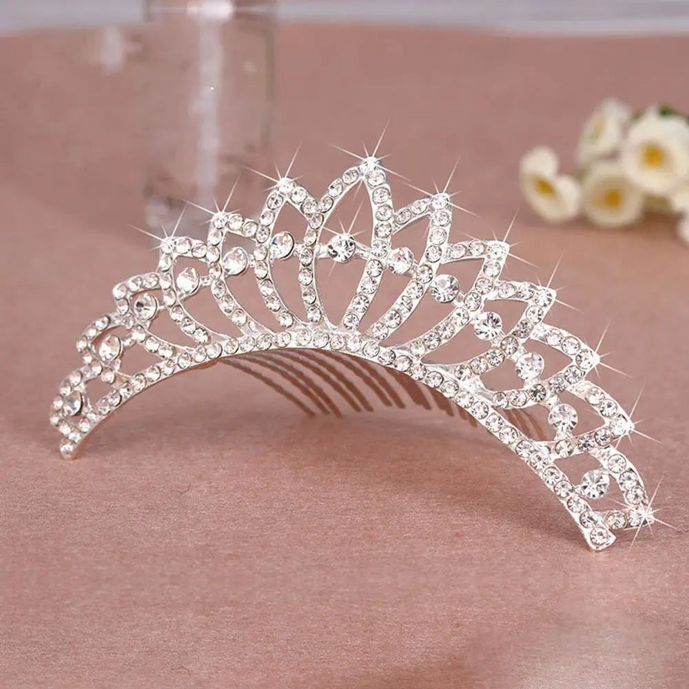 Bridal Tiara Hair Comb Crown Headband Ornaments Fashion Accessories Headwear Wedding  Jewelry Hair  Styling Accessories