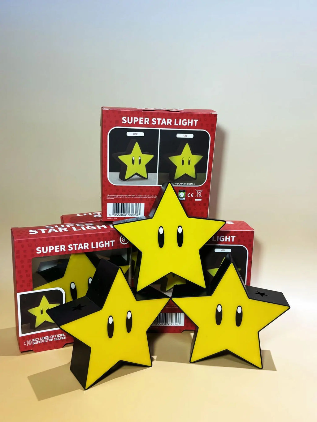 2026 New Super Star Light Cartoon Figure Led Music Night Light Sound Usb Charging Desk Lamp For Gifts Xmas Toys Wholesale Gifts