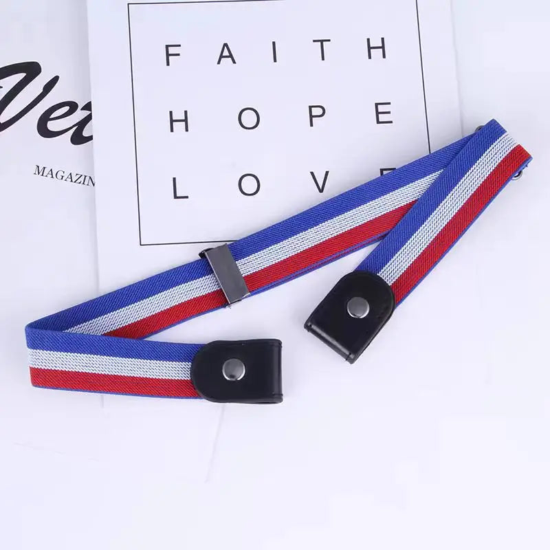 Belts for women Buckle-Free Waist Jeans Pants No Buckle Stretch Elastic Waist Women Belt Invisible Belt DropShipping