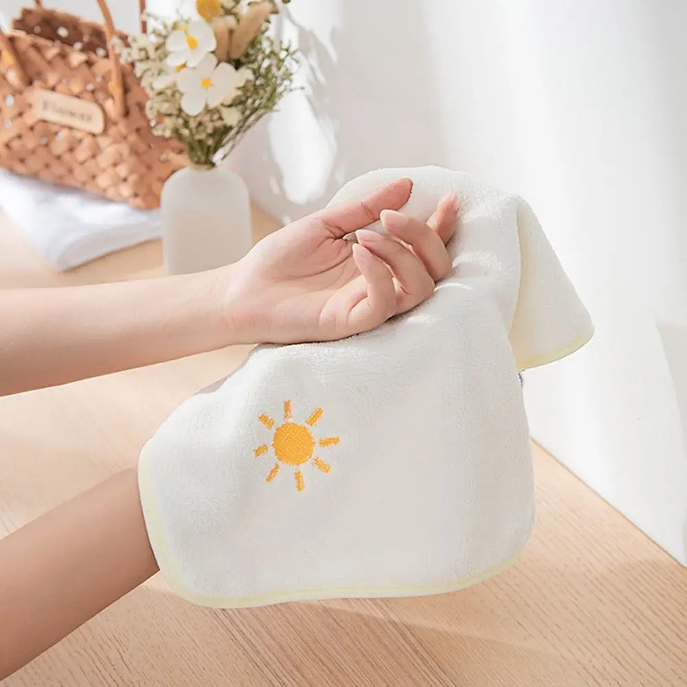 Thicken Kitchen Wipe Microfiber Microfiber Towel Kitchen Rags Absorbent Cloth Hand Towel Dishcloths Handkerchief Kitchen Towels