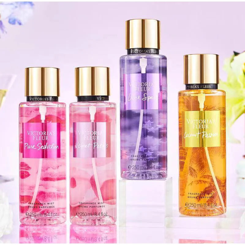 Women Victoria Perfume Lasting Charm Spray Vanilla Coconut Mixed Sandalwood Secret Spray Fragrance Flower Fruit Airfresh Perfume
