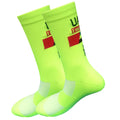 Football Socks Men Athletic Non Slip Soccer Socks Cushioned Breathable For Running Yoga Basketball Hiking Sports Grip Socks
