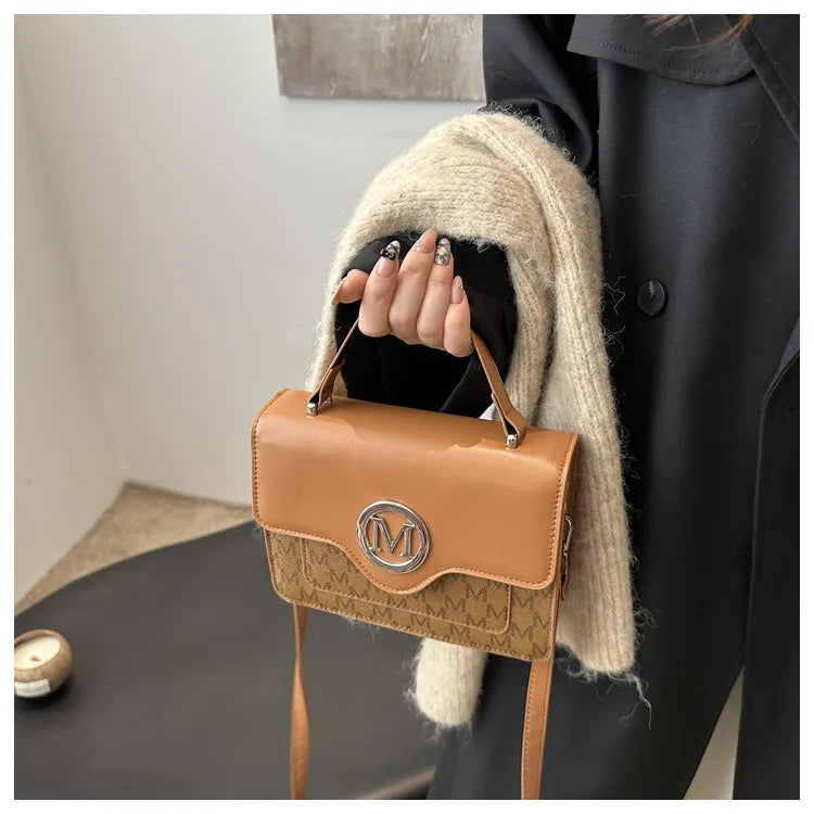 2025 Women's Bag Large Capacity Handbag Women's Bag New Women's Bags Texture Single Shoulder Big Bag Mom's Bags