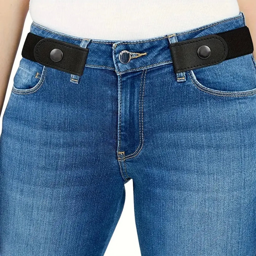 Trendy No Buckle Elastic Waist Belt For Men - Adjustable And Comfortable Solution For Jeans , Ideal Choice for Gifts