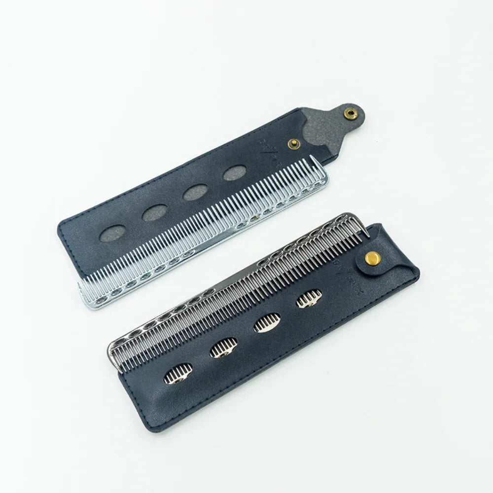 Space Aluminuml Hair Comb Pro Hairdressing Combs Расческа Для Волос Hair Cutting Dying Hair Brush Barber Tools Salon Accessaries