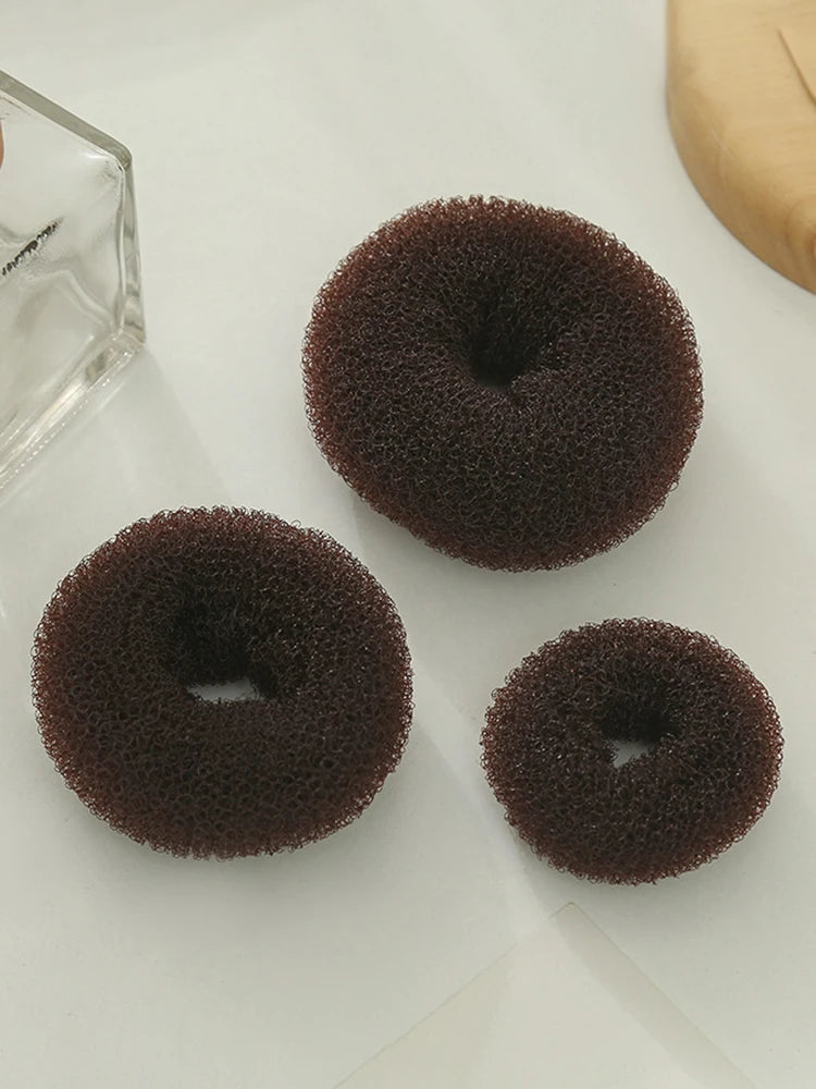 3PCS Maruki Head Hair Curler, Korean Style Versatile Hair Accessories, Fluffy Curled Lady Easy Big Ring Hair Styling Tools