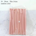 10pcs Flexible Hair Curling Rod Hair Curler Makers Soft Foam Bendy Twist Curls Flexi Rollers Styling Tools Hair Roller No Heat