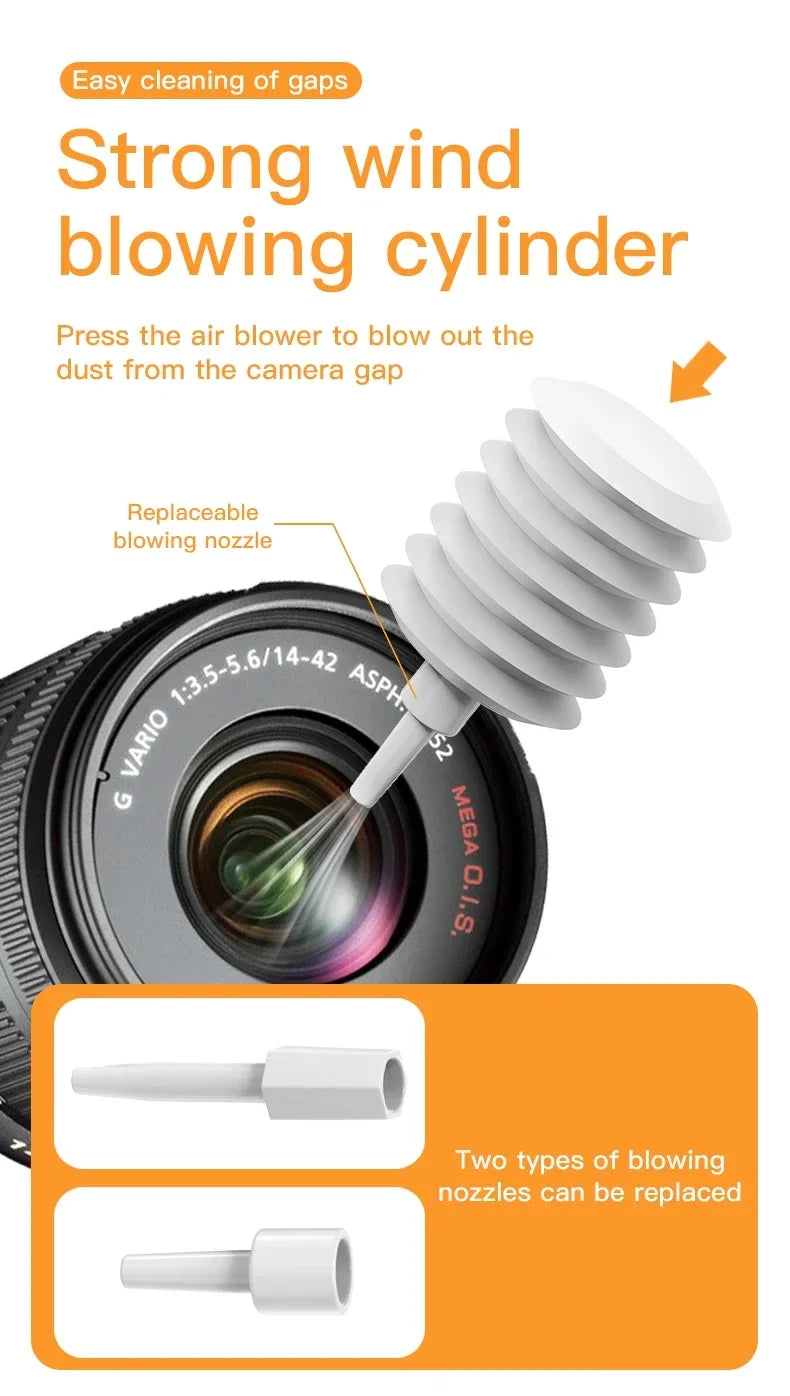 20-in-1 Cleaner Kit Computer Keyboard Brush Earphones Cleaning Pen Screen Cleaning Spray Bottle Cleaning Tools Keycap Puller Set