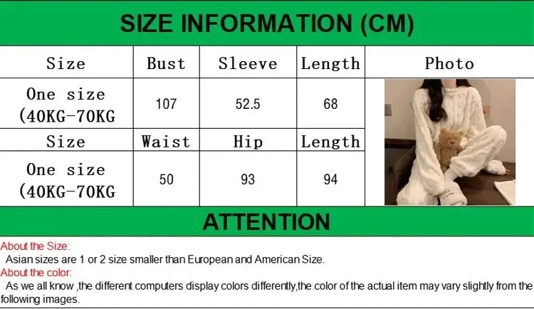 Pyjama chaud Jacquard en velours corail, polaire épaisse d'automne et d'hiver, ensemble de pyjama chaud décontracté pour Couple